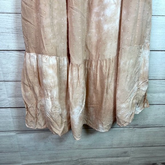 TALULAH Women’s Short Sleeve Pink and White Print Casual Summer Dress Size L - Picture 6 of 10